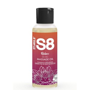 STIMUL8 - S8 RELAX HUILE DE MASSAGE ÉROTIQUE THÉ VERT 50 ML